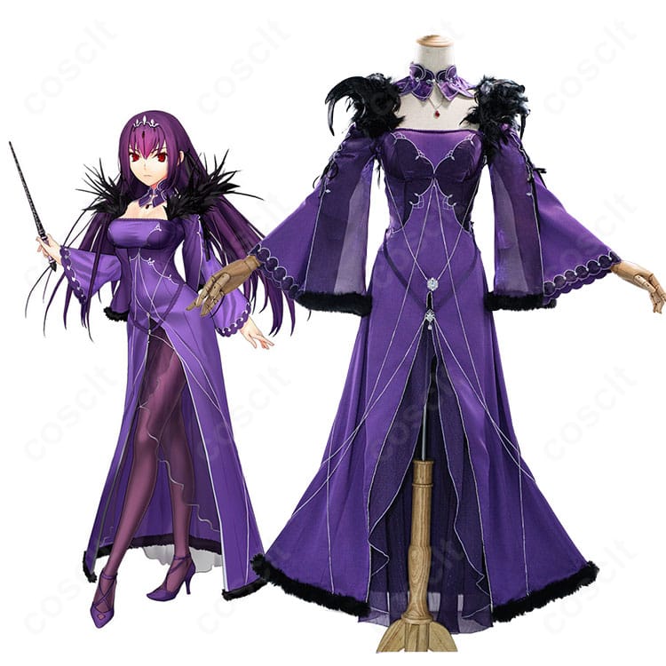 Fate/Grand Order スカサハ＝スカディ 女王風ドレスのキャラクターイメージと商品衣装