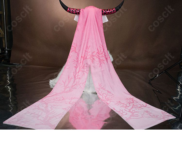 FGO 殺生院キアラ(水着)コスプレ用頭巾の装飾部分と形状を示す拡大画像