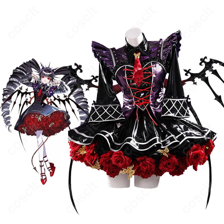 ダンガンロンパ セレスティア・ルーデンベルク 天使と悪魔Ver.のキャラクター参考画像とコスプレ衣装の商品画像