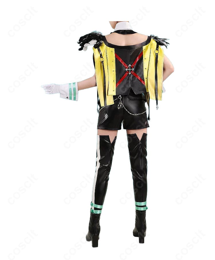 ルーラーシップ 勝負服コスプレ衣装の背面全体図