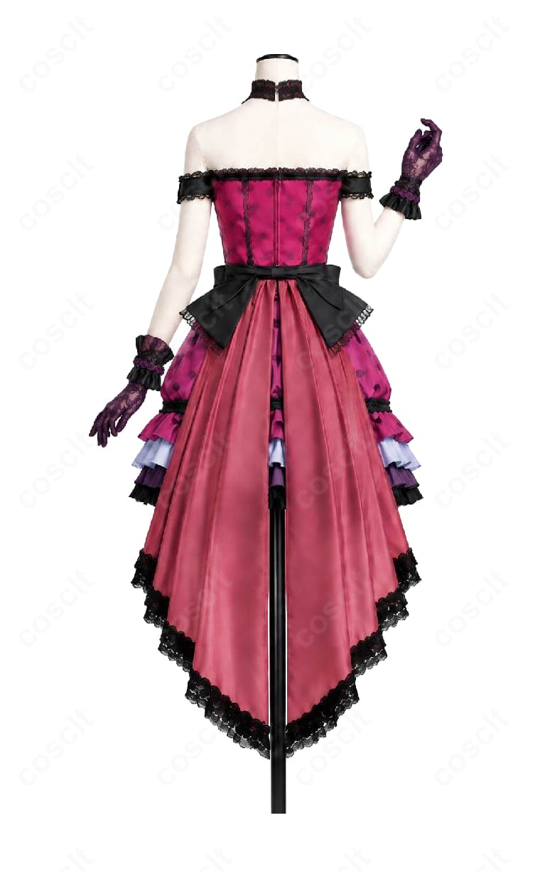 プロジェクトセカイ 日野森雫 ロミオとシンデレラ衣装の背面デザインを紹介する画像