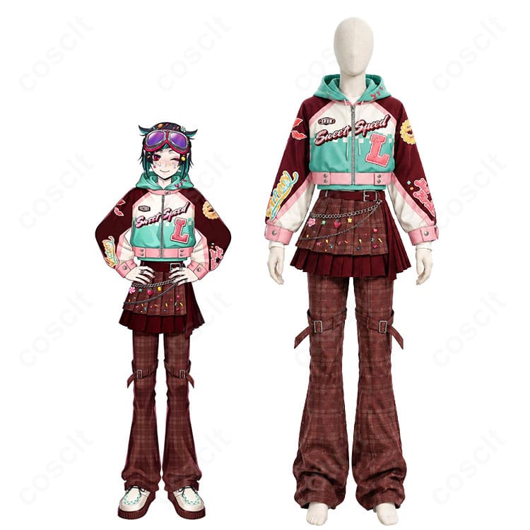 ディズニー ツイステッドワンダーランド リリア・ヴァンルージュのスウィートアバター姿のキャラクター画像とコスプレ衣装の商品画像