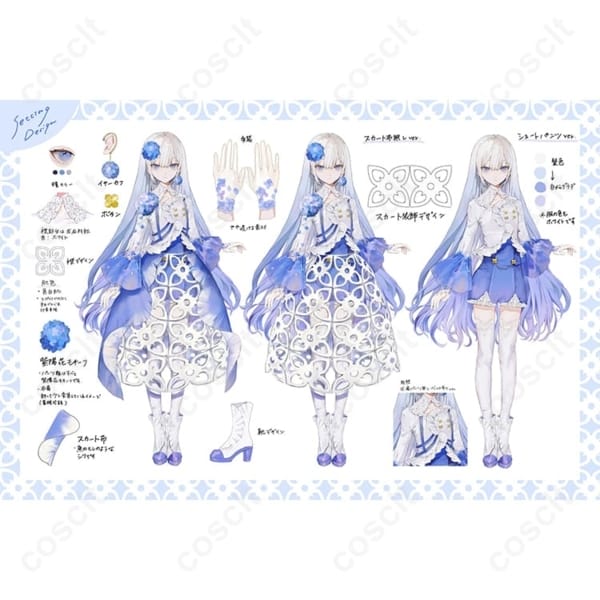 妃那子 1stワンマンライブ「セイレーンの白昼夢／セイレーンの夜想曲」コスプレ衣装