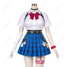 ホロライブEnglish -Justice- ラオーラ・パンテーラ オタク女子制服衣装 コスプレ衣装 - 2枚目の画像（サムネイル）
