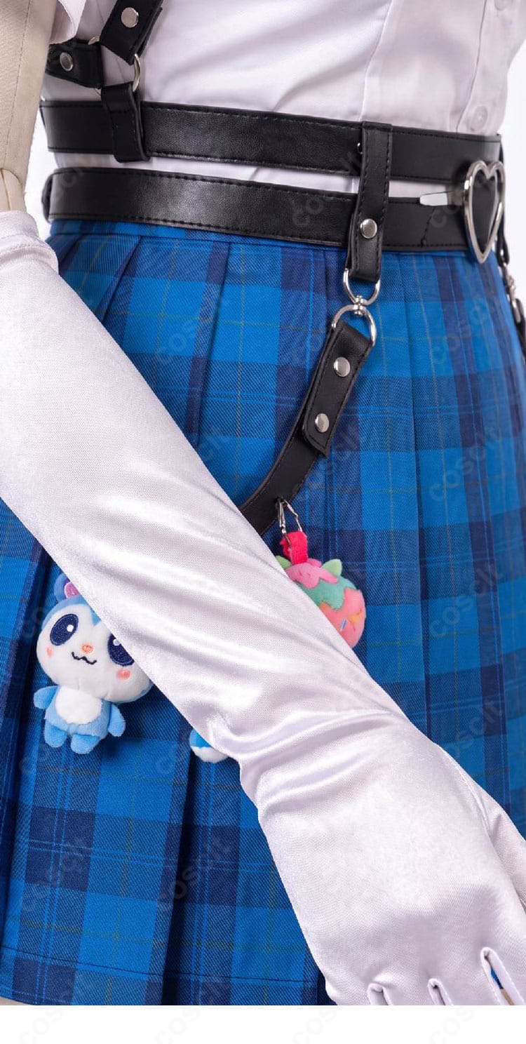ラオーラ・パンテーラ オタク女子制服コスプレ衣装の手袋と装飾部分のディテール画像