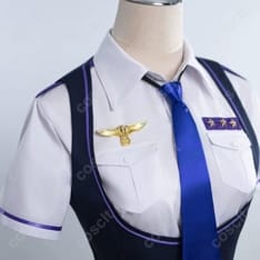 Re:ゼロから始める異世界生活 エミリア ハロウィンポリスVer. コスプレ衣装 - 3枚目の画像（サムネイル）