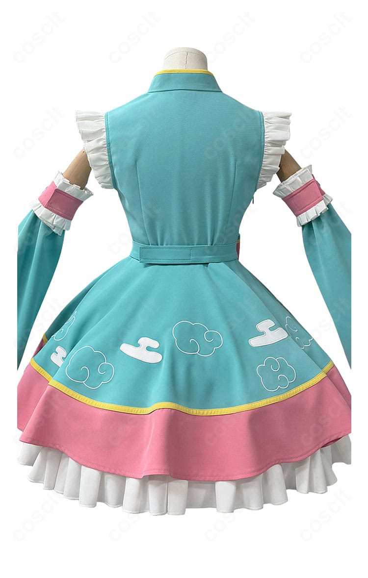 地縛少年花子くん2 八尋寧々 ゆめかわチャイナVer. コスプレ衣装の背面デザインを示す画像