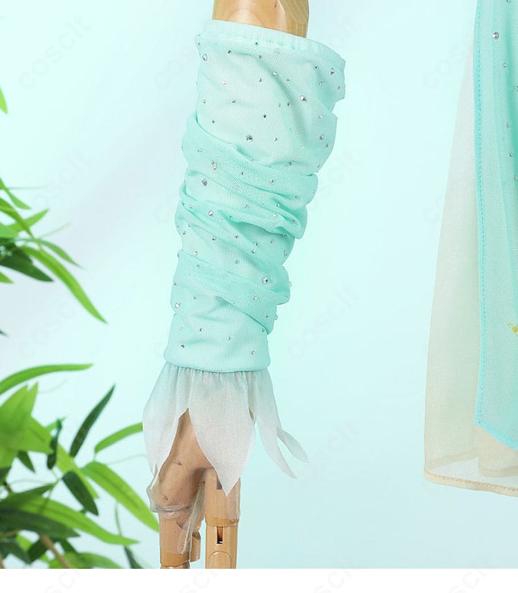 結束いのり ジュニアSP コスプレ衣装の袖まわりディテール