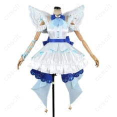 ラブライブ！ μ's全9人対応 エンジェル風ステージ衣装 コスプレ衣装 - 1枚目の画像（サムネイル）