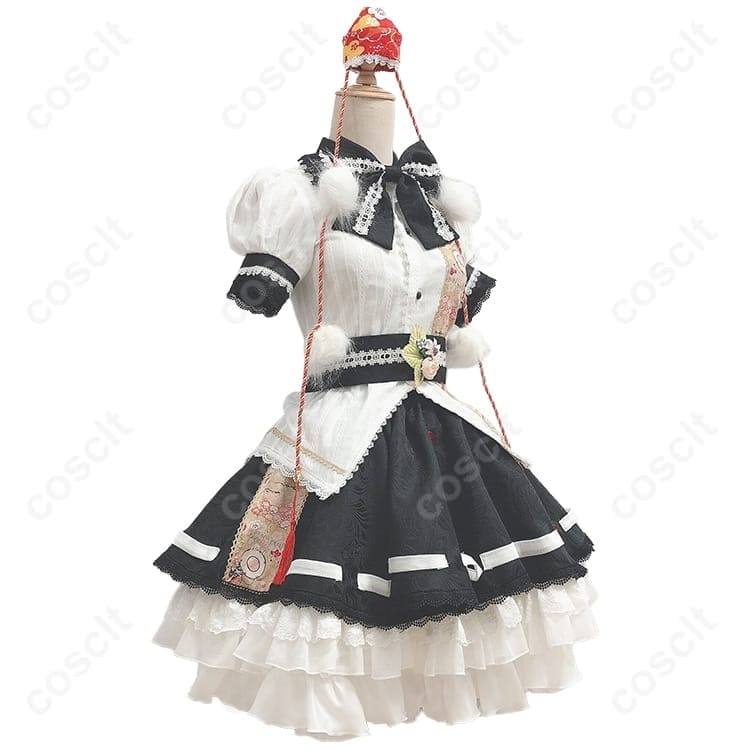 東方ダンマクカグラ 射命丸 文 帽子付きコスプレ衣装 - 2枚目の画像