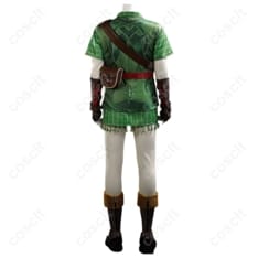 ゼルダの伝説 時のオカリナ リンク コスプレ衣装 - 2枚目の画像（サムネイル）