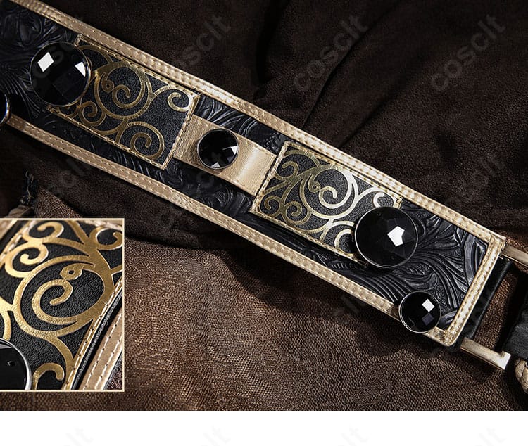 The Duskbloods アルバート コスプレ衣装の肩飾りのディテール画像