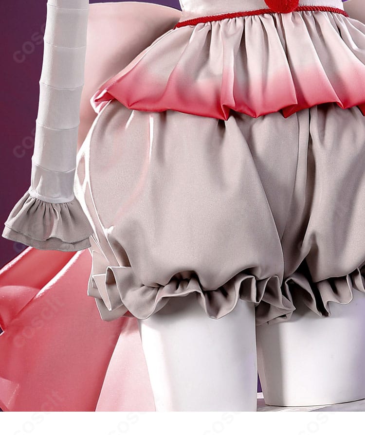 HORROR美少女 ペニーワイズ衣装のかぼちゃパンツ、装飾部分を拡大した商品画像