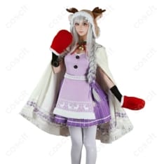 Re:ゼロから始める異世界生活 エミリア クリスマスコスver. コスプレ衣装 - 6枚目の画像（サムネイル）