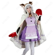 Re:ゼロから始める異世界生活 エミリア クリスマスコスver. コスプレ衣装 - 5枚目の画像（サムネイル）