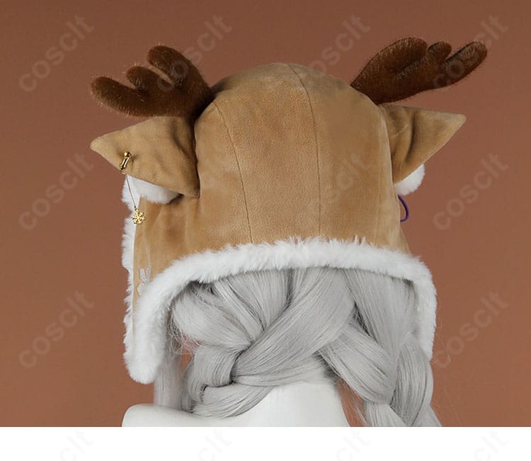 Re:ゼロから始める異世界生活 エミリアのクリスマス衣装、トナカイ帽子の背面デザイン