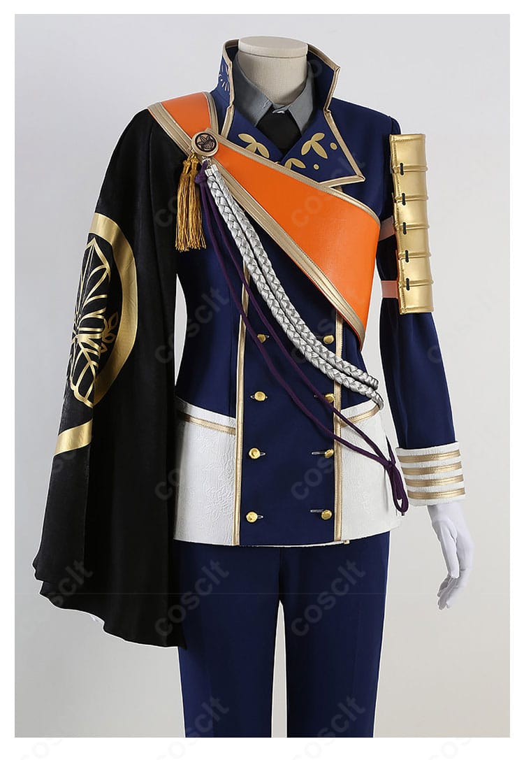 一期一振 コスプレ衣装のジャケット前合わせ部分の詳細