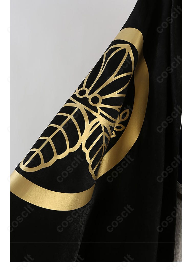 刀剣乱舞ONLINE 一期一振 コスプレ衣装の模様と装飾部分の拡大画像