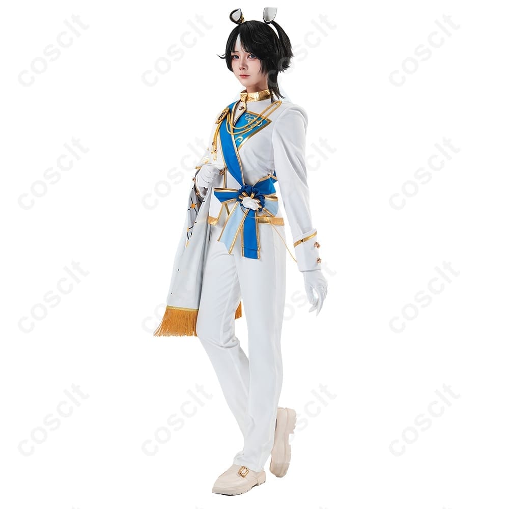 ウマ娘 プリティーダービー フジキセキ「ブランシュ・エトワール」勝負服 コスプレ衣装 - 5枚目の画像