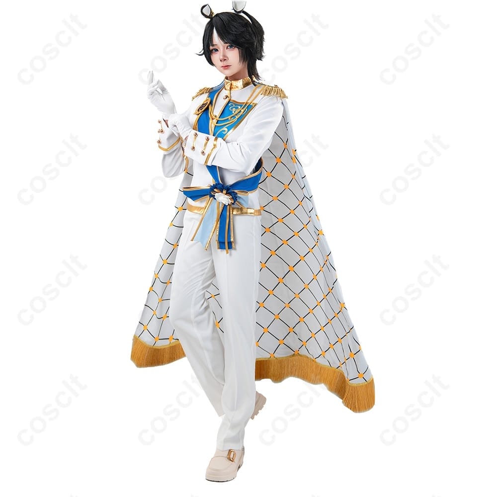 ウマ娘 プリティーダービー フジキセキ「ブランシュ・エトワール」勝負服 コスプレ衣装 - 4枚目の画像