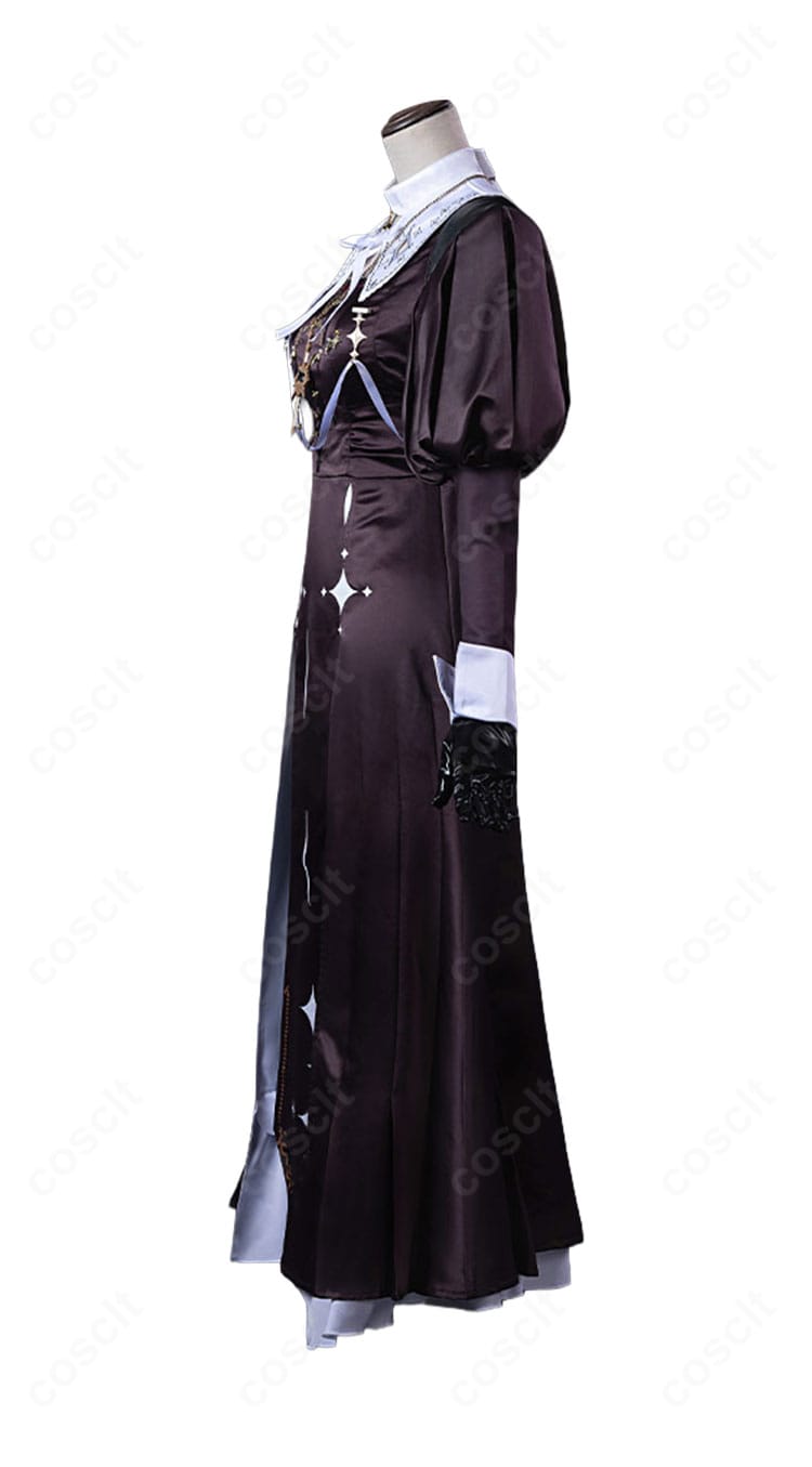 壱百満天原サロメ メイド服・シスター服のスカート左側のデザイン