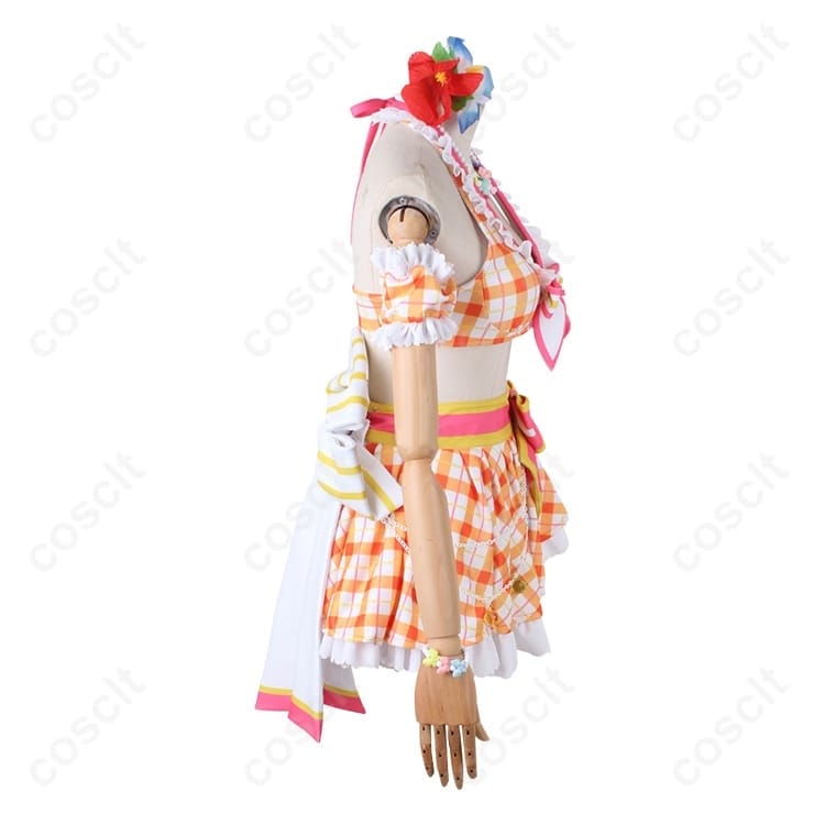 ウマ娘 プリティーダービー スペシャルウィーク水着衣装 高再現で動きやすくイベント向け - 3枚目の画像