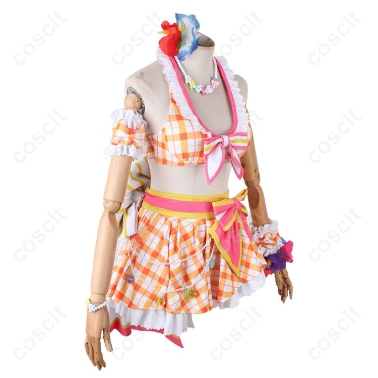 ウマ娘 プリティーダービー スペシャルウィーク水着衣装 高再現で動きやすくイベント向け - 2枚目の画像