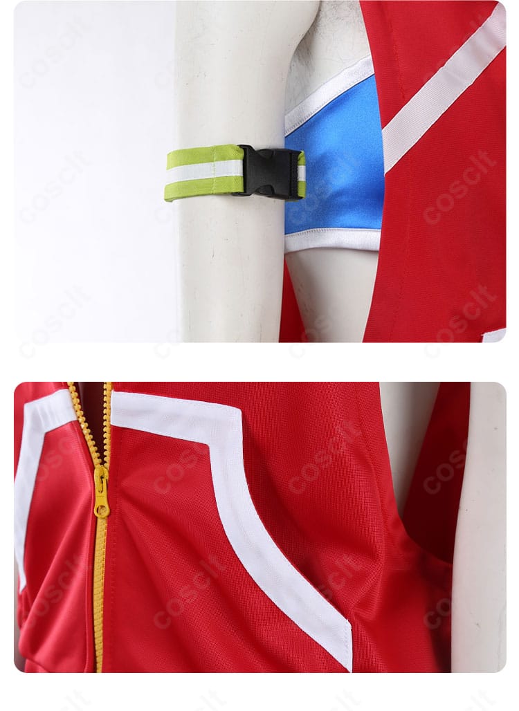 ウマ娘 勝負服 袖リボン装飾 接写。小物の仕立てと色味の再現性を確認できる写真