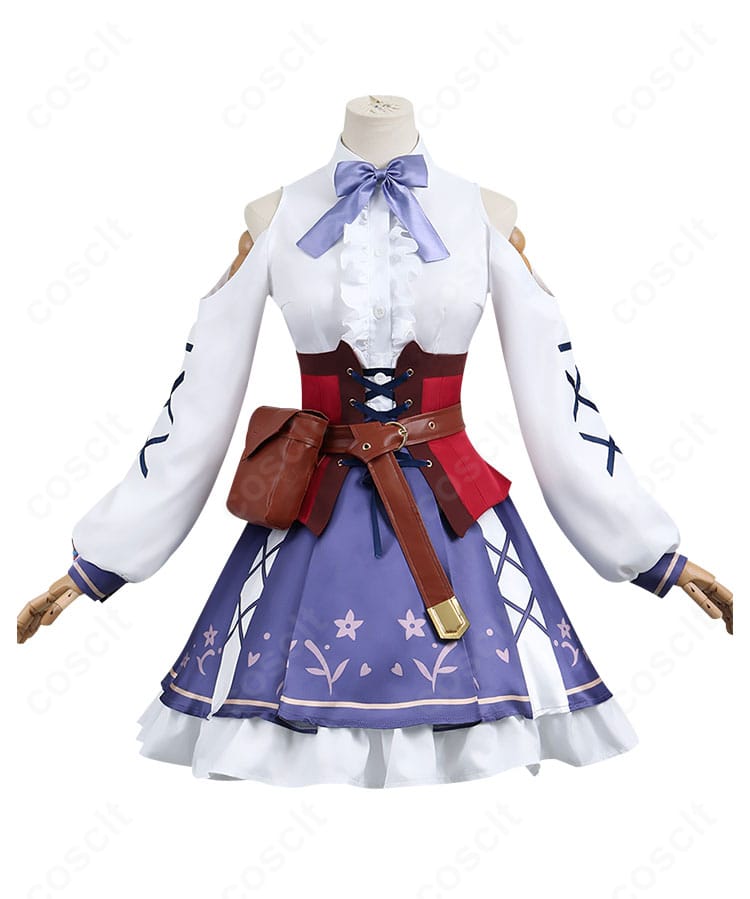 マチカネタンホイザ 勝負服コスプレの上着着用イメージ（正面）写真映えを示すカット