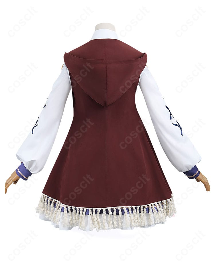 ウマ娘 マチカネタンホイザ 勝負服コスプレの背面ディテール確認