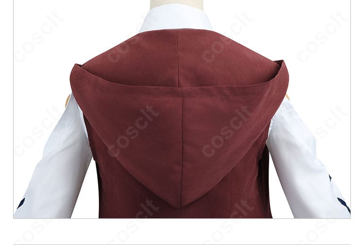 ウマ娘 コスプレ フード付きコートの帽子部分ディテール