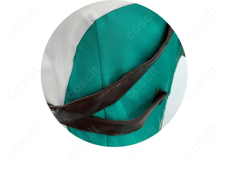 プリコネR コッコロ 通常ver. 側面ディテール。付け袖のレース、ステッチワーク、袖口の素材感がわかるアップ