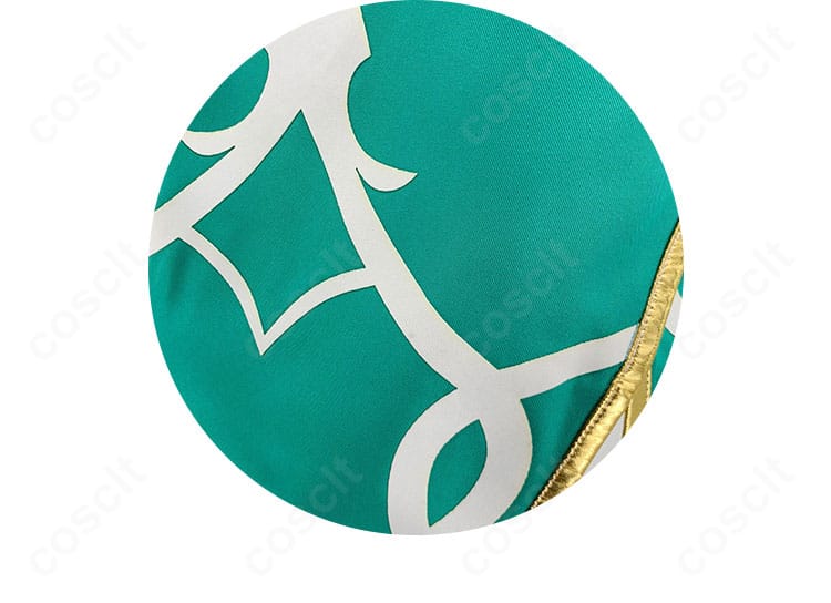 プリコネR コッコロ 通常ver. スカート柄のアップ。花模様プリントの再現度と発色、生地のハリ感を示すディテール