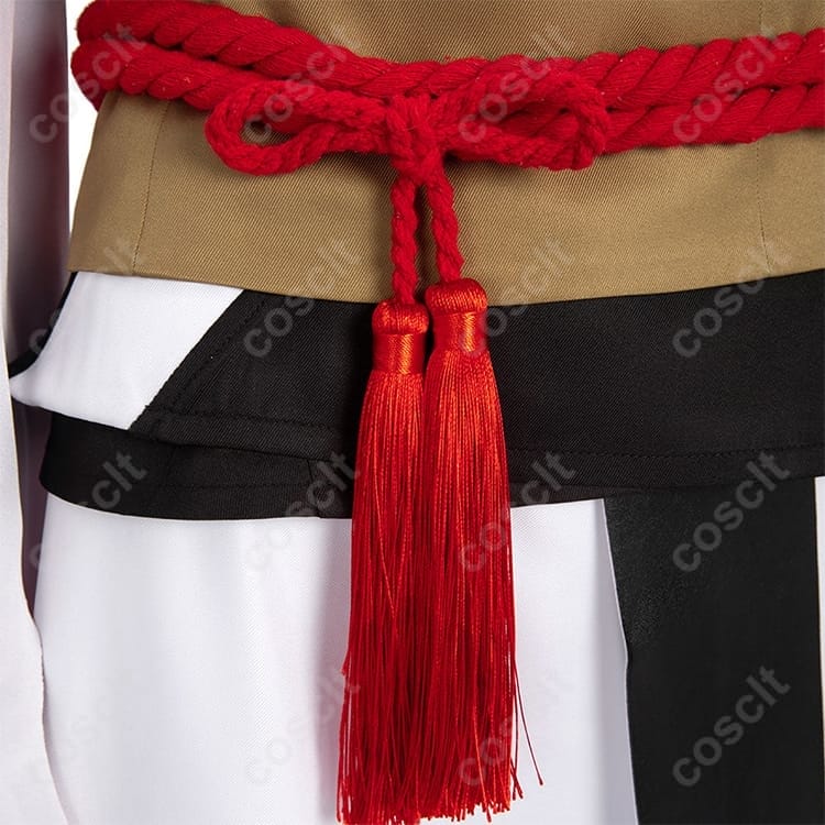 ギルティギア 梅喧 バトル衣装コスプレ｜和装シルエット高再現で通気快適、撮影・イベントに最適 - 5枚目の画像