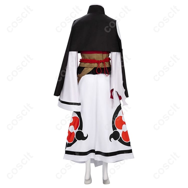 ギルティギア 梅喧 バトル衣装コスプレ｜和装シルエット高再現で通気快適、撮影・イベントに最適 - 3枚目の画像