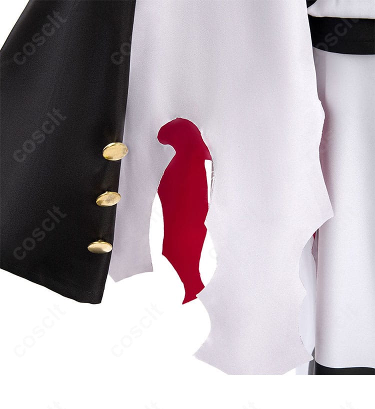 ギルティギア 梅喧コスプレ 左袖口の縫製と装飾・左右対称の作り込み