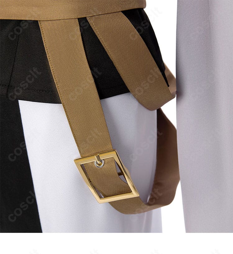 ギルティギア 梅喧コスプレ 腰帯の装飾ディテール・コルセットベルトの質感
