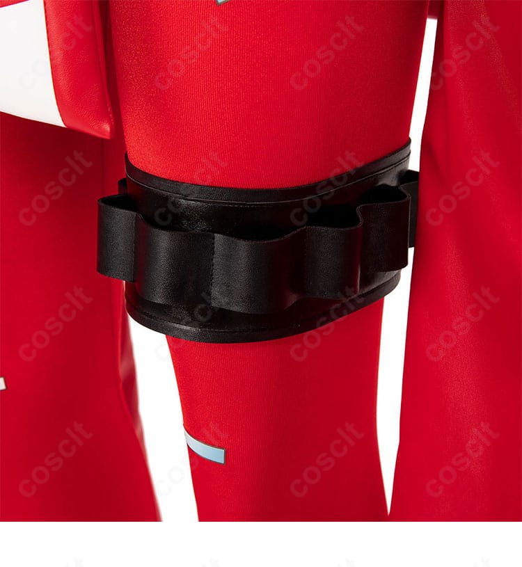 オーバーウォッチ2 キリコ衣装の太ももストラップ。デザイン性と装着感の両立を示すディテール
