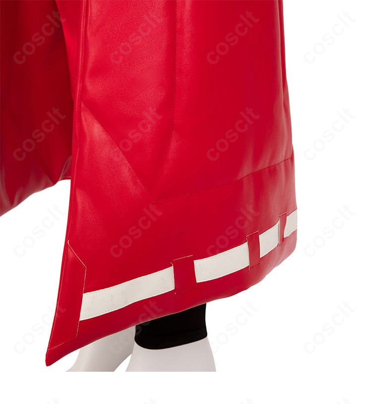 オーバーウォッチ2 キリコ衣装のスカート裾ディテール。動きに合わせて揺れる設計を表現