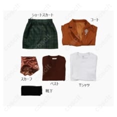 バイオハザード RE:4 アシュリー コスプレ衣装 高再現で学園系シルエットが映える - 8枚目の画像（サムネイル）