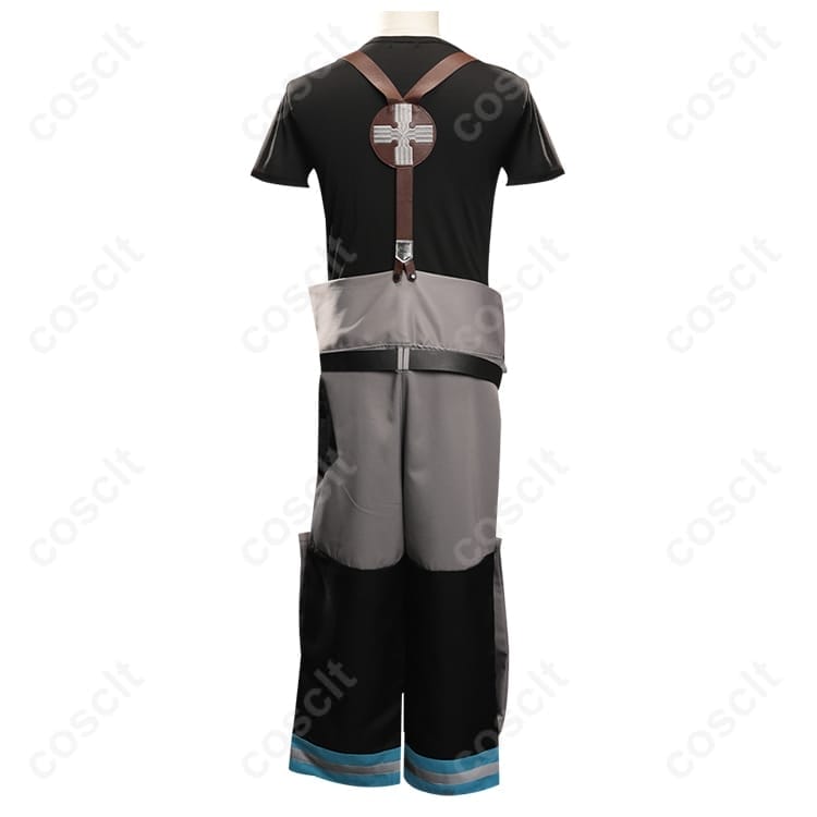 炎炎ノ消防隊 森羅日下部 第8特殊消防隊 消防服コスプレ 高再現で動きやすく撮影映え - 5枚目の画像