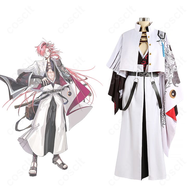 FGO 高杉晋作 第2再臨コスプレ衣装と原作比較画像｜配色・装飾位置まで忠実再現