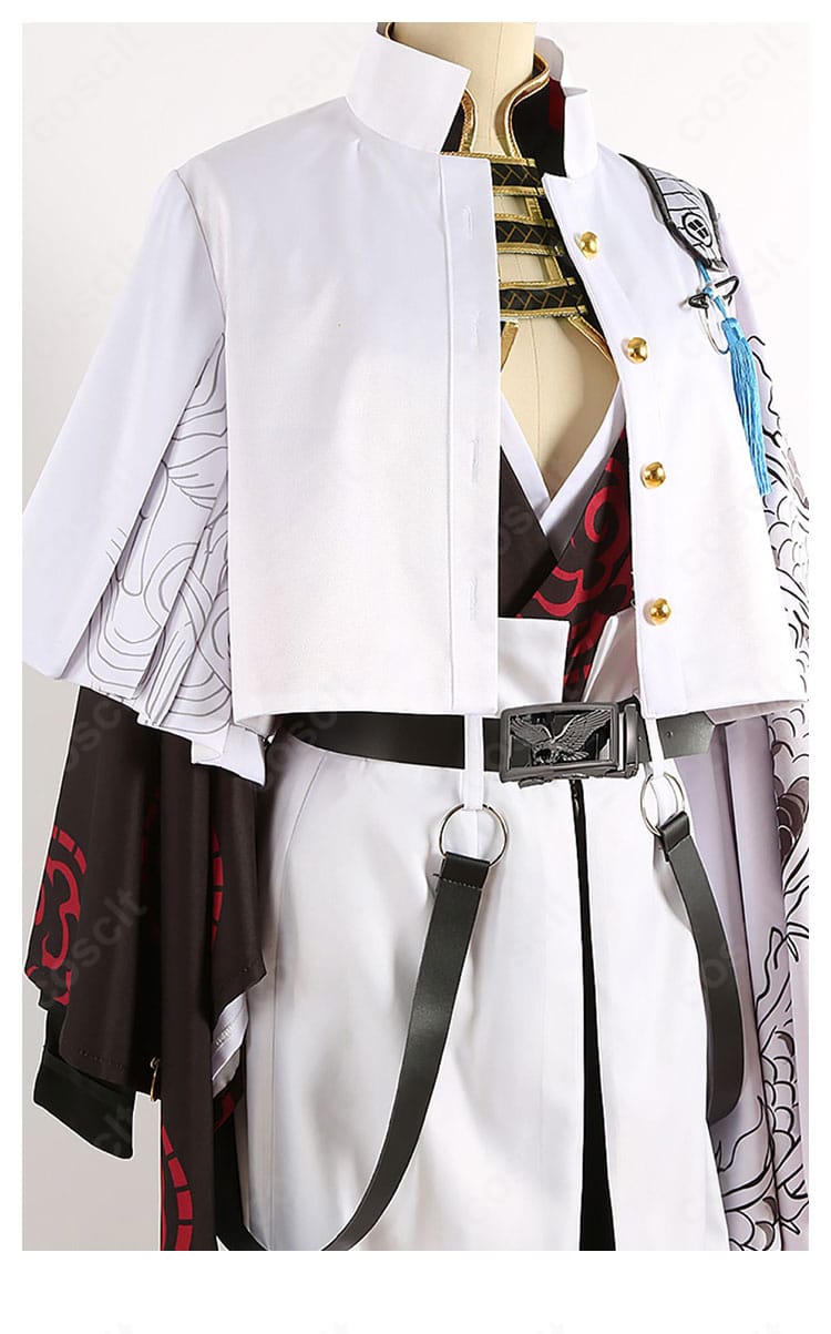 FGO 高杉晋作 コート胸飾りアップ｜豪華装飾で写真映えする質感