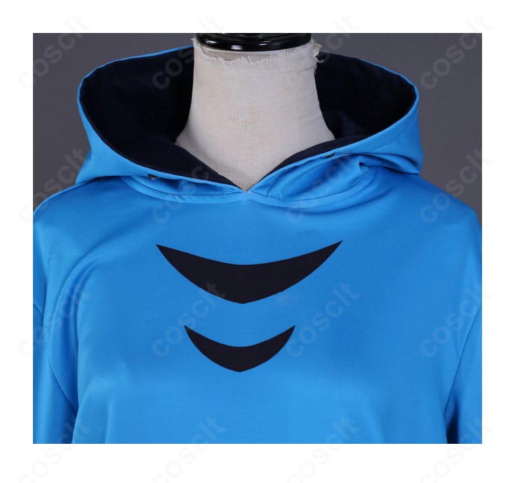 SSSS.DYNAZENON 麻中 蓬 コスプレ 背面。フード形状とコート丈感まで360度で再現