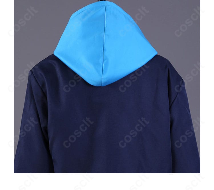 麻中 蓬 コスプレ コートのポケットディテール。原作通りの配置とカラーリング