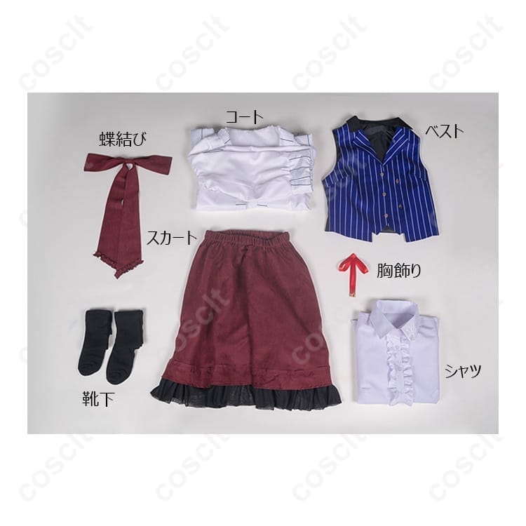 時空の絵旅人 主人公 コスプレ衣装｜上品シルエットで忠実再現、通気性良好のフルセット - 5枚目の画像