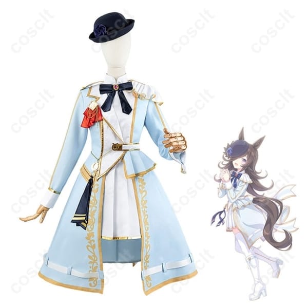高再現と快適設計で魅せる、ウマ娘 ライスシャワー スノーウィ・インテグレティ衣装