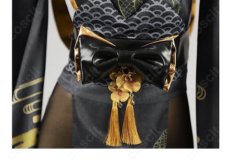 NIKKE ブラン ビューティフルデイズ ウエスト正面。蝶モチーフとコルセットベルトの立体感