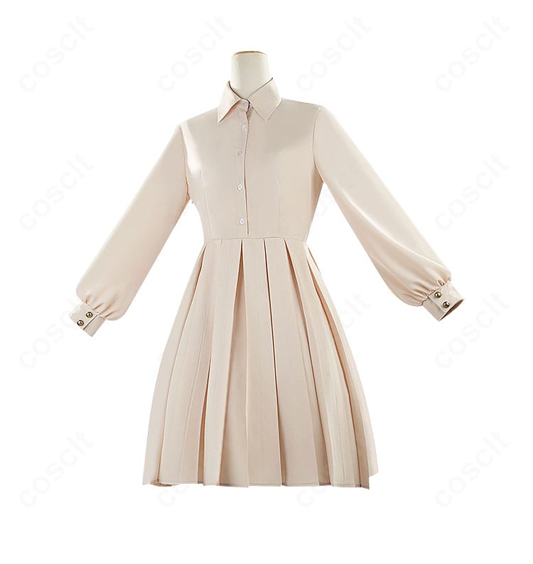 内搭スカートの細部画像。スカートの質感とディテールが再現されています。