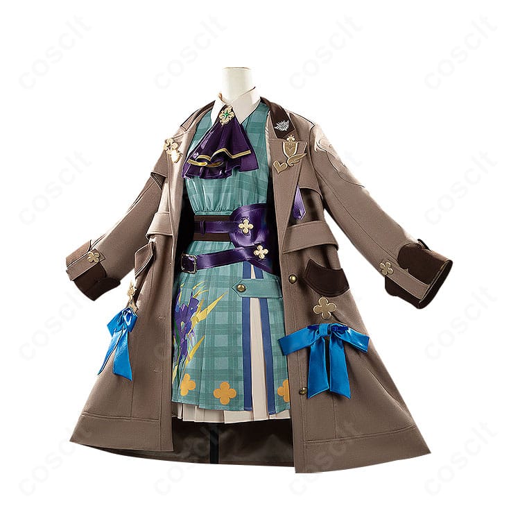 エナー・アールウェット コスプレ衣装の側面画像。ディテールまで丁寧に再現された衣装。